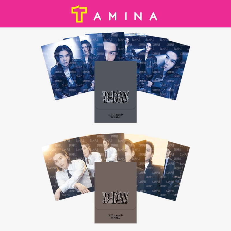 BTS SUGA (Agust D) Mini Photocard (Agust D ver. & SUGA ver.)