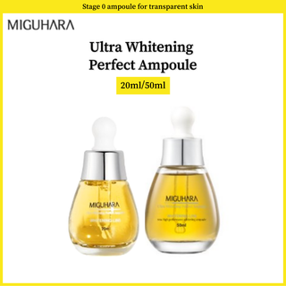 Miguhara Ultra Whitening Perfect Ampoule 20 มล. / 50 มล.