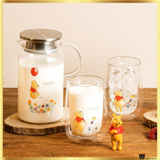 Pyrex Winnie the Pooh Carafe &amp; Cup Set 3 ชิ้น