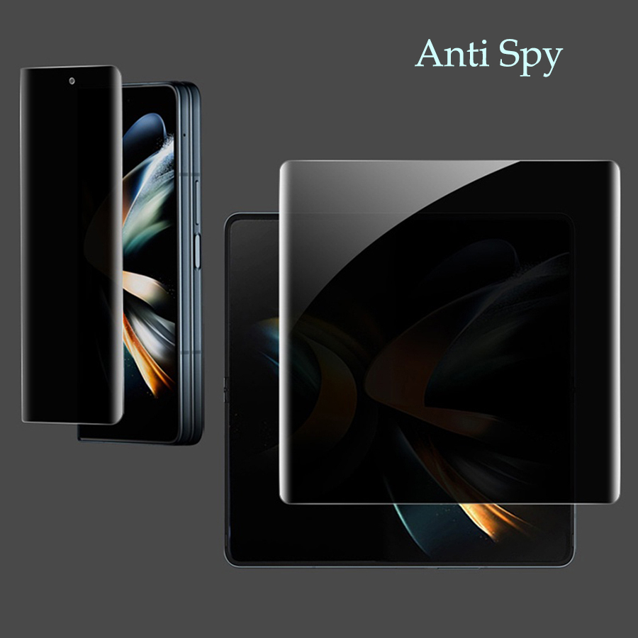 SAMSUNG Anti-Spy Peeping Glare ฟิล์มHydrogelความเป็นส่วนตัวสําหรับSamsung Galaxy Zพับ 7 6 5 4 3 FOLD