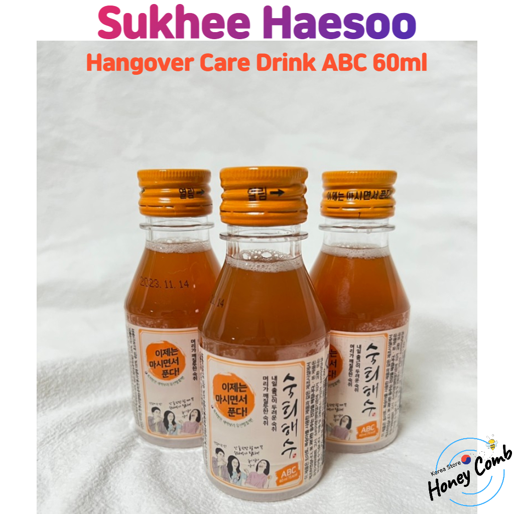 [Sukhee Haesoo] เครื่องดื่ม ABC 60 มล. X3 ขวด จากเกาหลี โซล