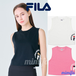 [FILA Korea] เสื้อแขนกุด ลายโลโก้ ขนาดใหญ่