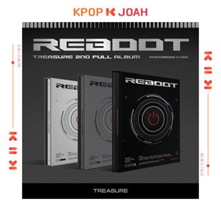 TREASURE [REBOOT] 2nd Full Album (PHOTOBOOK Ver.) 3 Version Set