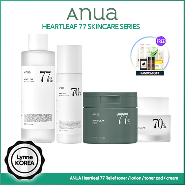 Anua Heartleaf 77% Soothing Toner / Lotion / Toner Pad / Cream
