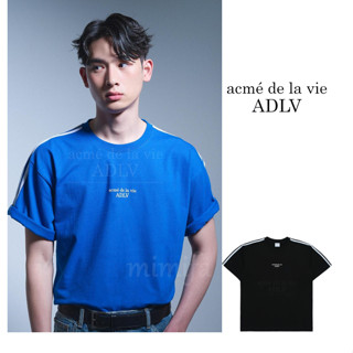 [acme De la vie] เสื้อยืดแขนสั้น พิมพ์ลายโลโก้ ADLV สําหรับผู้ชาย