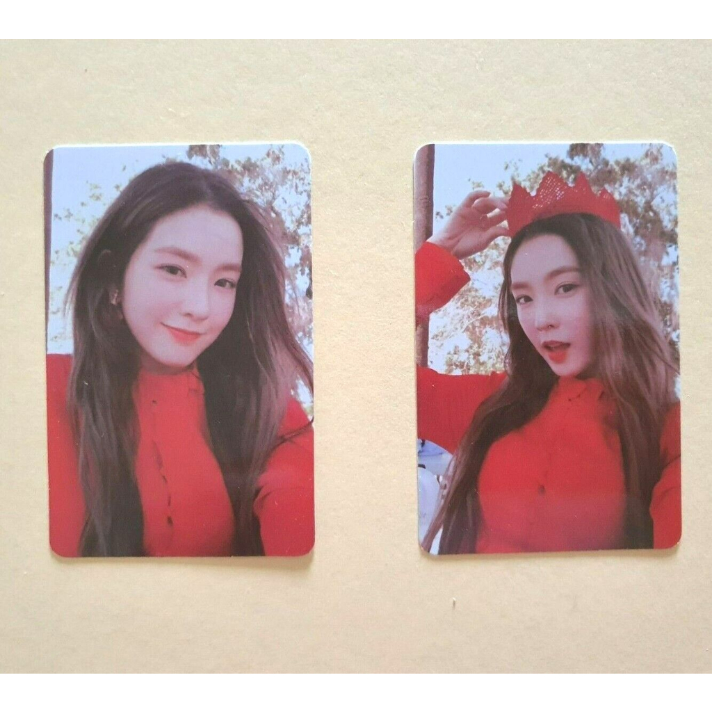 โฟโต้การ์ด Kpop RED VELVET PERFECT VELVET Peek-A-Boo Official - Irene