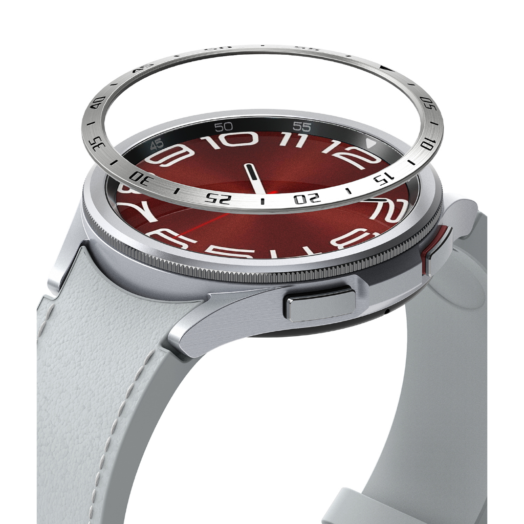 Ringke Bezel Styling สำหรับ Galaxy Watch 6 Classic 47mm น้ำหนักเบากาวกรอบสแตนเลส