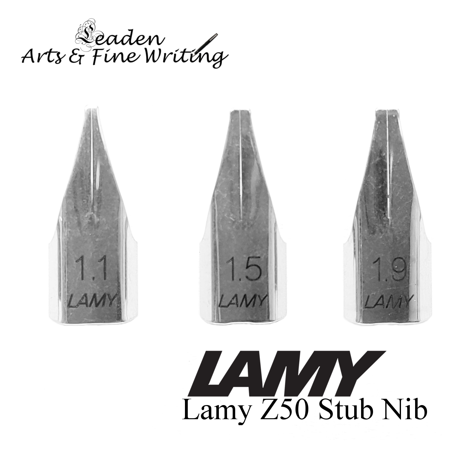Leaden-AF Lamy Joy Z50 Nib Replacement Stub 1.1, 1.5 หรือ 1.9
