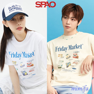 เสื้อยืด พิมพ์ลาย SPAO Friday Market