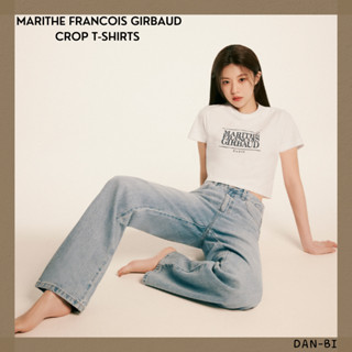 [MARITHE Francois GIRBAUD] W CLASSIC LOGO CROP TEE / ของแท้ 100% / ลดราคา 06.06 ครั้งสุดท้าย
