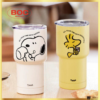 Bo CUISINE Snoopy แก้วน้ําสุญญากาศ สเตนเลส สองชั้น 600 มล.