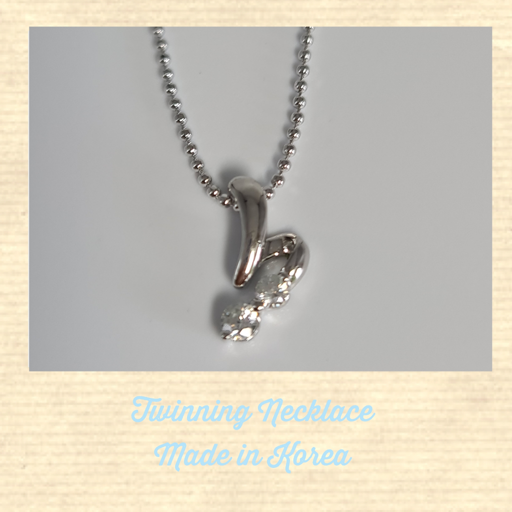 สร้อยคอ Cubic Zirconia ผลิตในเกาหลี สร้อยคอคุณภาพดี สร้อยคอ Cubic Zirconia