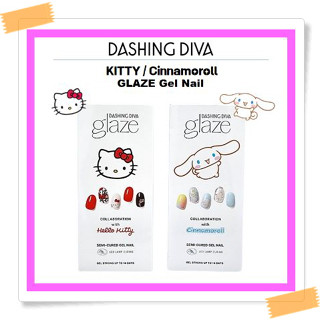 [DASHING Diva] KITTY / Cinnamoroll GLAZE เจลทาเล็บ