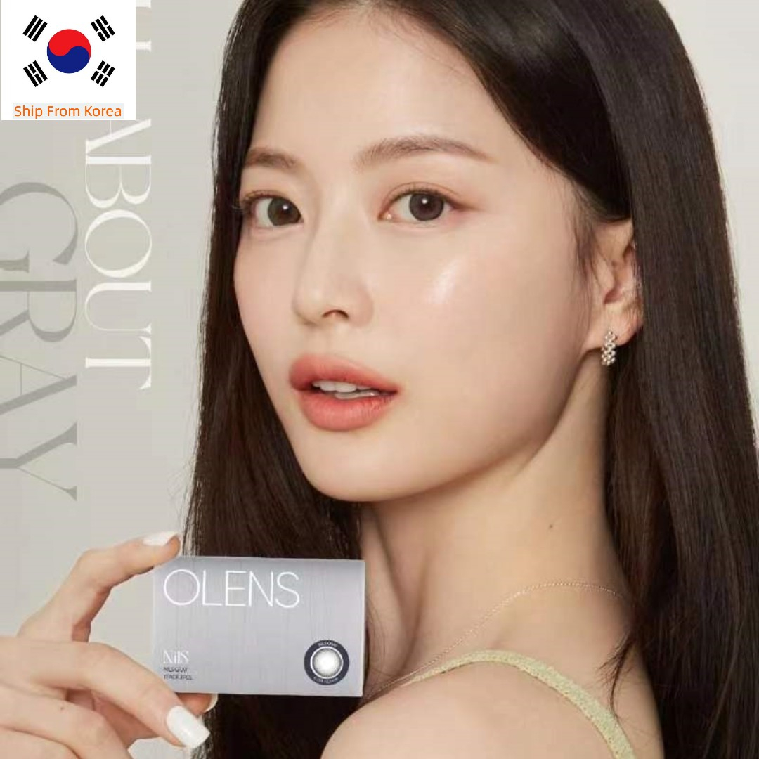 Olens NILS Gray 2P คอนแทคเลนส์ เลนส์เกาหลี
