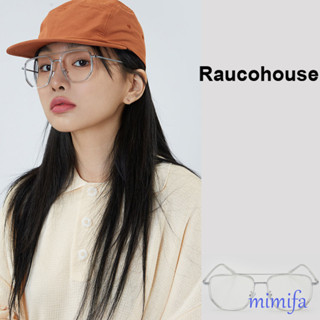 Raucohouse ใหม่ แว่นตา แบบบาง สไตล์เรโทร (UNISEX)