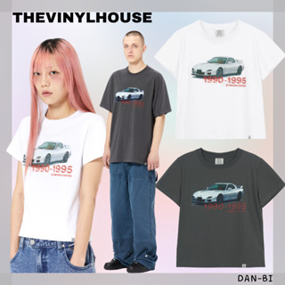 [EXO Baekhyun PICK] [THEVINYLHOUSE] UNISEX OLD CAR TEE / 2COLOR / 3SIZE / SHORT SLEEVES / สินค้าเกาหลี / ของแท้ 100%