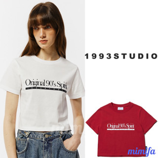 1993studio ORIGINAL 90S เสื้อยืด เสื้อครอป ควบคุมด้วยเสียง