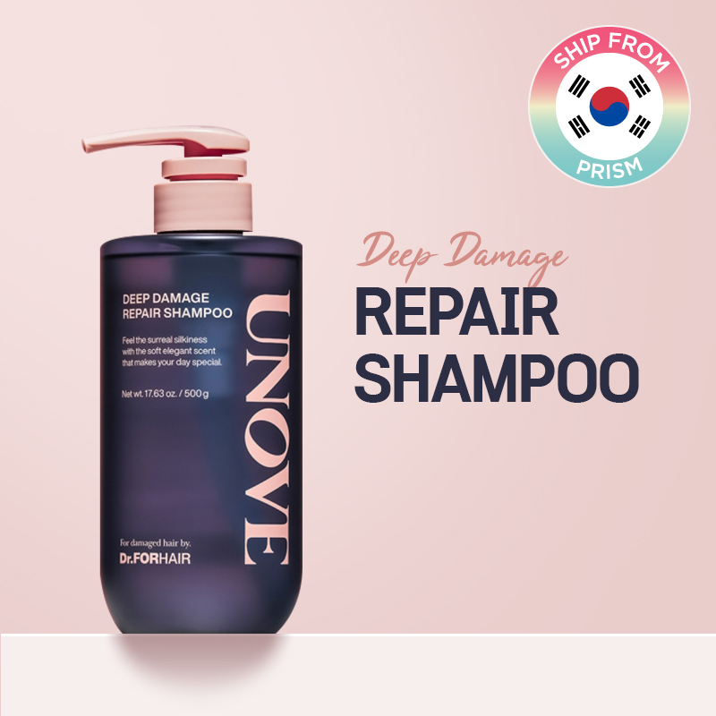 UNOVE แชมพูซ่อมแซมความเสียหายล้ําลึก