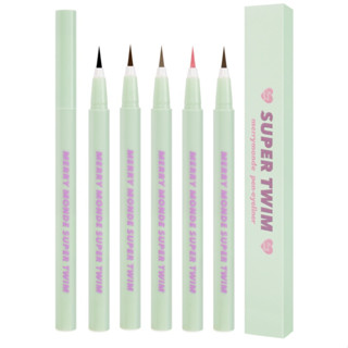 Merrymonde Merry Monde Super Twim Pen Eyeliner 0.5g 5 Colors