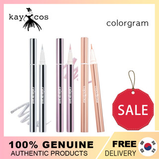 ใหม่ [COLORGRAM] อายไลเนอร์ เนื้อกลิตเตอร์ 3 สี/NEW [COLORGRAM] Milk Bling Glitter Liner-3colors