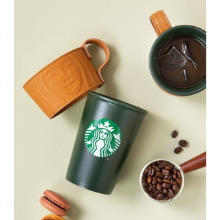 🎀【SALE!!! Pre-order】 2021 แก้วสตาร์บัคส์เกาหลี Starbucks Korea Green Siren Sleeve Mug 355ml/ 12oz