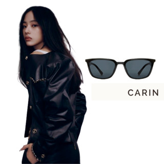 [CARIN] Kristen S BLACK ของแท้ 100% / ป้องกันรังสียูวี 400/100% | Carin / NewJeans แพ็กเกจ | แว่นตากันแดด แฟชั่นเกาหลี | กางเกงยีน ไอดอล สไตล์เกาหลี