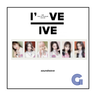 【SOUNDWAVE R3 POB】 IVE - THE 1ST ALBUM [IVe IVE]