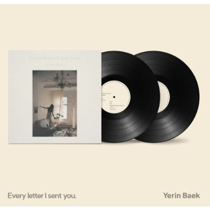 K-POP Baek Yerin 2LP อัลบั้มแรก ทุกตัวอักษร ฉันส่งคุณ