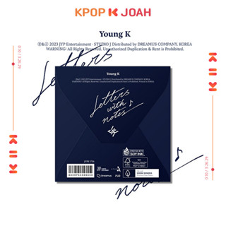 Young K [LETTERS WITH NOTES] 1st FULL ALBUM (DIGIPACK Ver.)