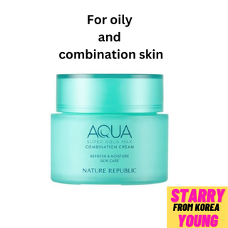 [NATURE Republic] Super Aqua Max ครีมให้ความชุ่มชื้น 120 มล. สําหรับผิวมัน