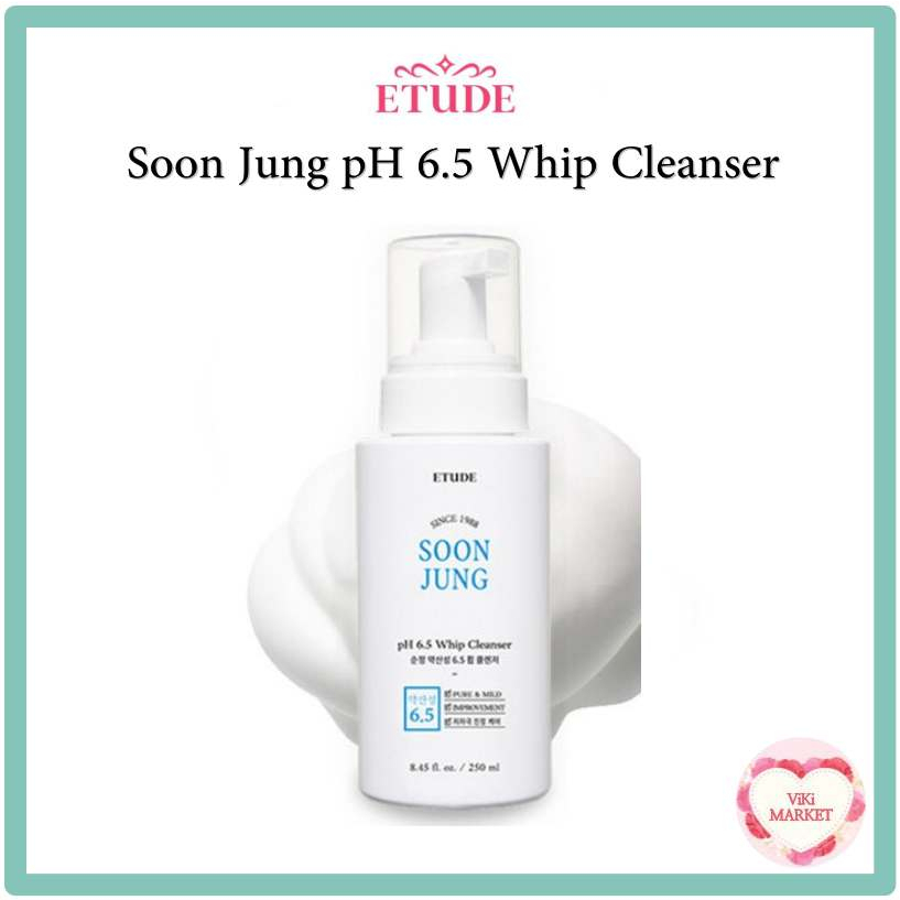[Etude House] Soon Jung pH 6.5 คลีนเซอร์ 150 มล. 250 มล.