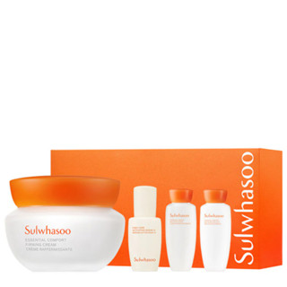 Sulwhasoo Essential Comfort Firming Cream 75ml + First Care Activating Serum 8ml + Essential Comfort Balancing Water 35ml + Essential Comfort Balancing Emulsion 35ml