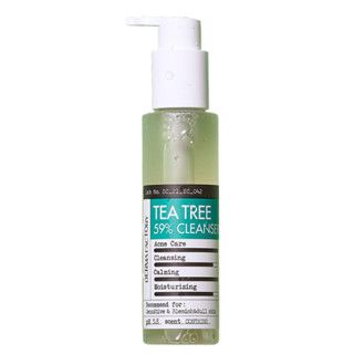 Derma FACTORY Tea Tree เจลทําความสะอาดผิวหน้า 59% 5.07 fl.oz / 150 มล. (วันหมดอายุ: เมษายน 2026)