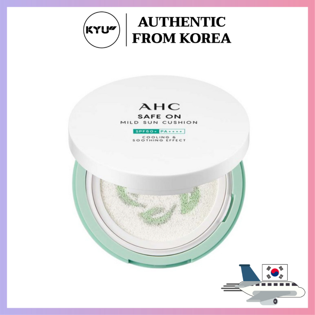 AHC เบาะกันแดดอ่อน /  AHC Safe On Mild Sun Cushion/ AHC 25g (SPF50+/PA++++)