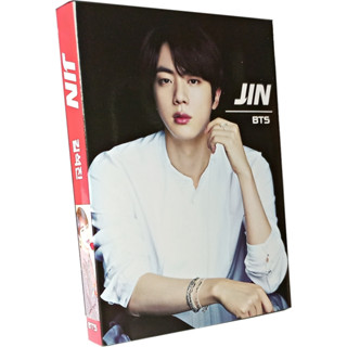 K-pop BTS (JIN) โพสต์อิท กระดาษโน้ต 4 พับ เวอร์ชั่นใหม่ 80 หน้า (4*20)