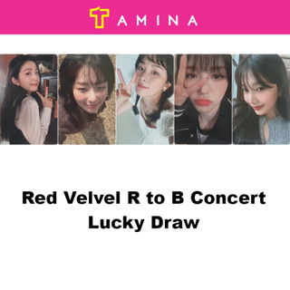 โฟโต้การ์ด RED VELVET R to V Concert Lucky Draw สีแดง