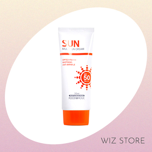 [FOODAHOLIC ] Multi Sun Cream SPF 50 PA + + 70ml / Skin Care Face Sunscreen