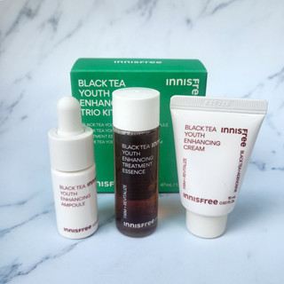 innisfree black tea youth enhancing trio kit mini