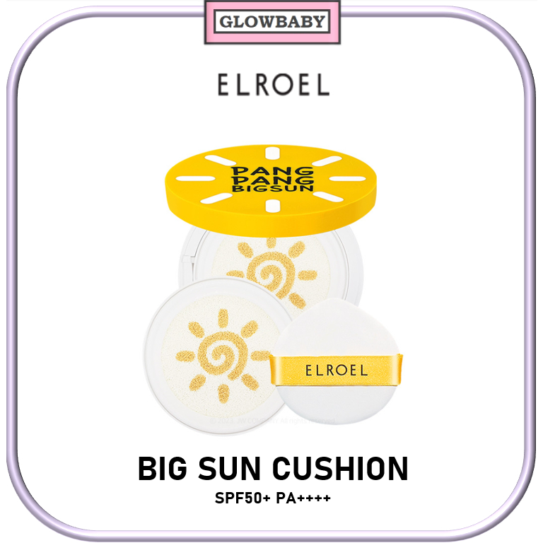 [ELROEL] Pang Pang Big sun cusion 25g (SPF50+ PA++++) ครีมกันแดดหน้า และผิวกาย สูตรครอบครัว