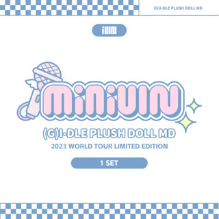 [PREORDER][PHOTOCARD] OFFICIAL (G)I-DLE PLUSH DOLL [MINIDLE] 10cm DOLL