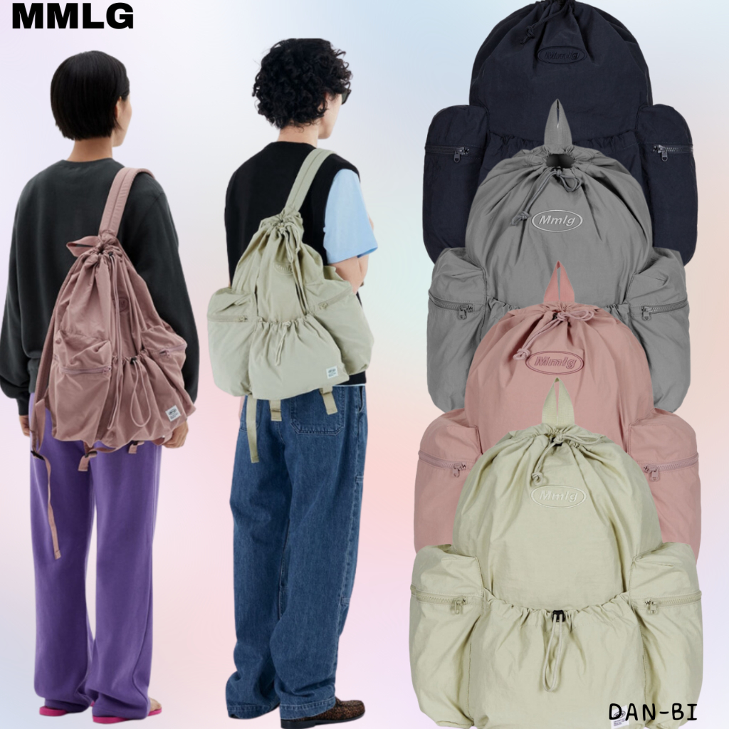 [MMLG] Mmlg กระเป๋าเป้สะพายหลัง ของแท้ 100% สไตล์เกาหลี 7 สี