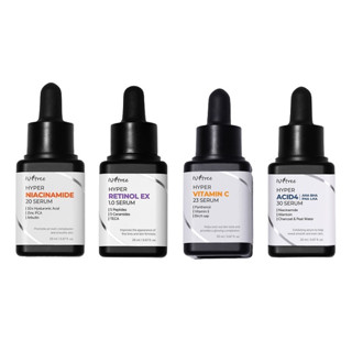 [Isntree] Hyper Serum 20 มล. /Niacinamide 20 /Retinol Ex 1.0 /Vitamin C 23 /ACID4 AHA BHA PHA LHA 30