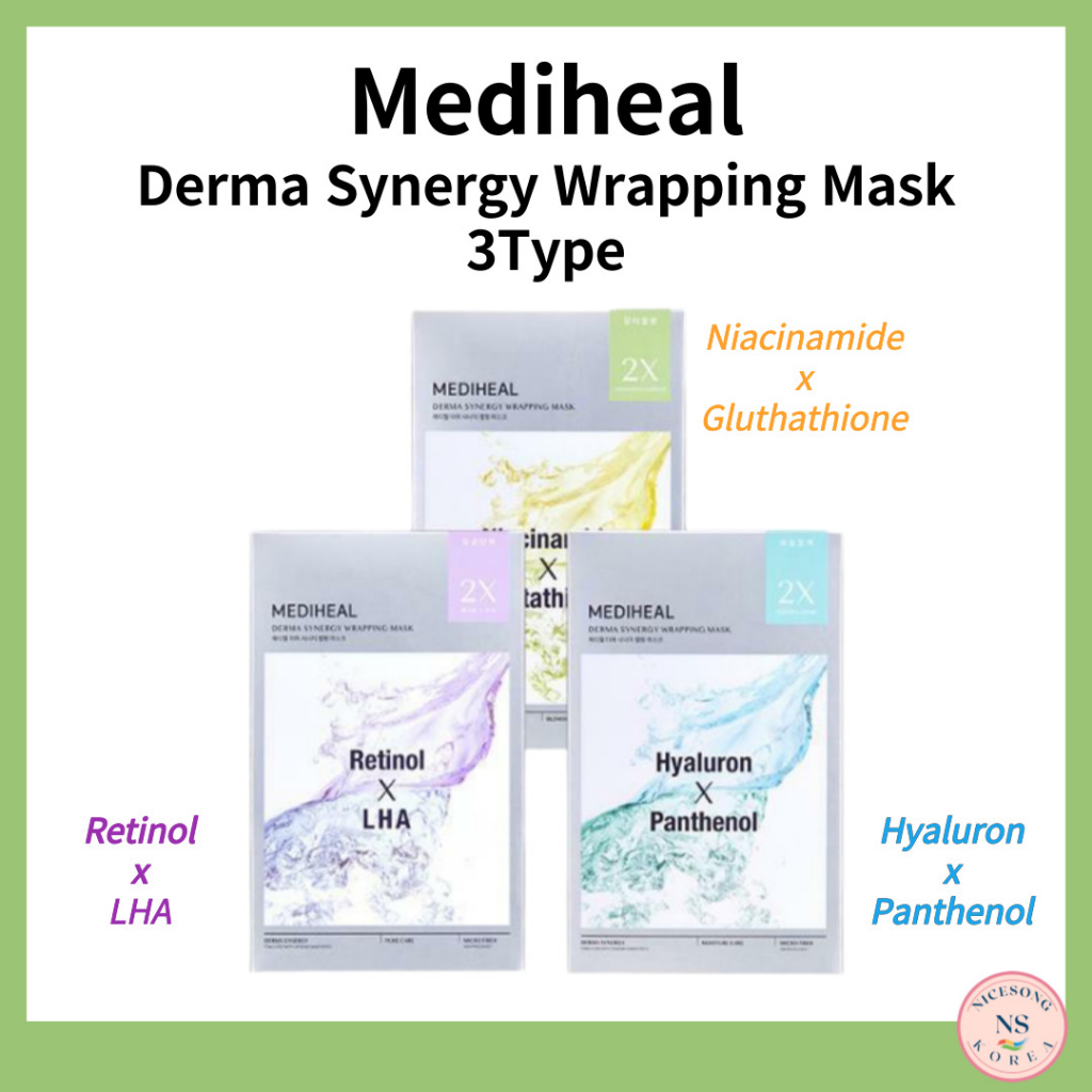 [Mediheal] มาส์กหน้า Derma Synergy 1 แผ่น จากเกาหลี