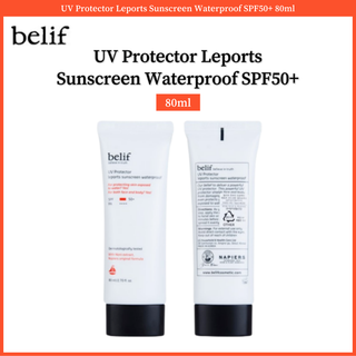 Belif ครีมกันแดด UV กันน้ํา 80 มล. SPF50+