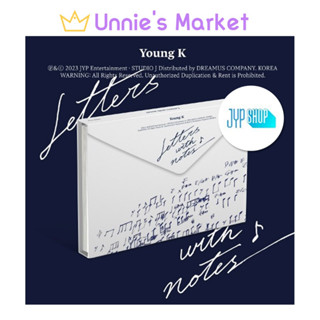 [JYP SHOP POB] Young K (DAY6) - Letters with notes