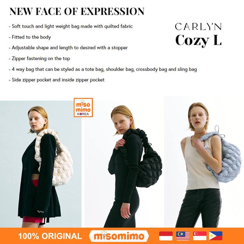 ❤️แท้ / พร้อมส่ง❤️ Carlyn Cozy L Bag  ของแท้ 100%