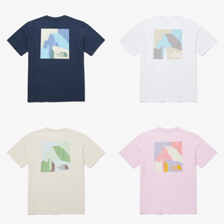 (NT7UP10) The NORTH FACE WHITE LABEL GREEN CLIFF S / S R / TEE