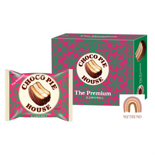 [MZTREND] ORION ใหม่ The Premium Choco Pie House 320 กรัม (8 ชิ้น) ช็อกโกแลตพาย