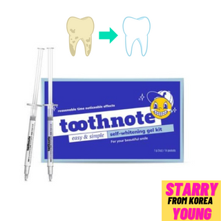 [Toothnote] เจลไวท์เทนนิ่ง 14 ซอง (2 สัปดาห์) / เจลฟอกสีฟัน