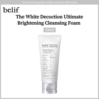 Belif The White Decoction Ultimate Brightening โฟมล้างหน้า 100 มล.